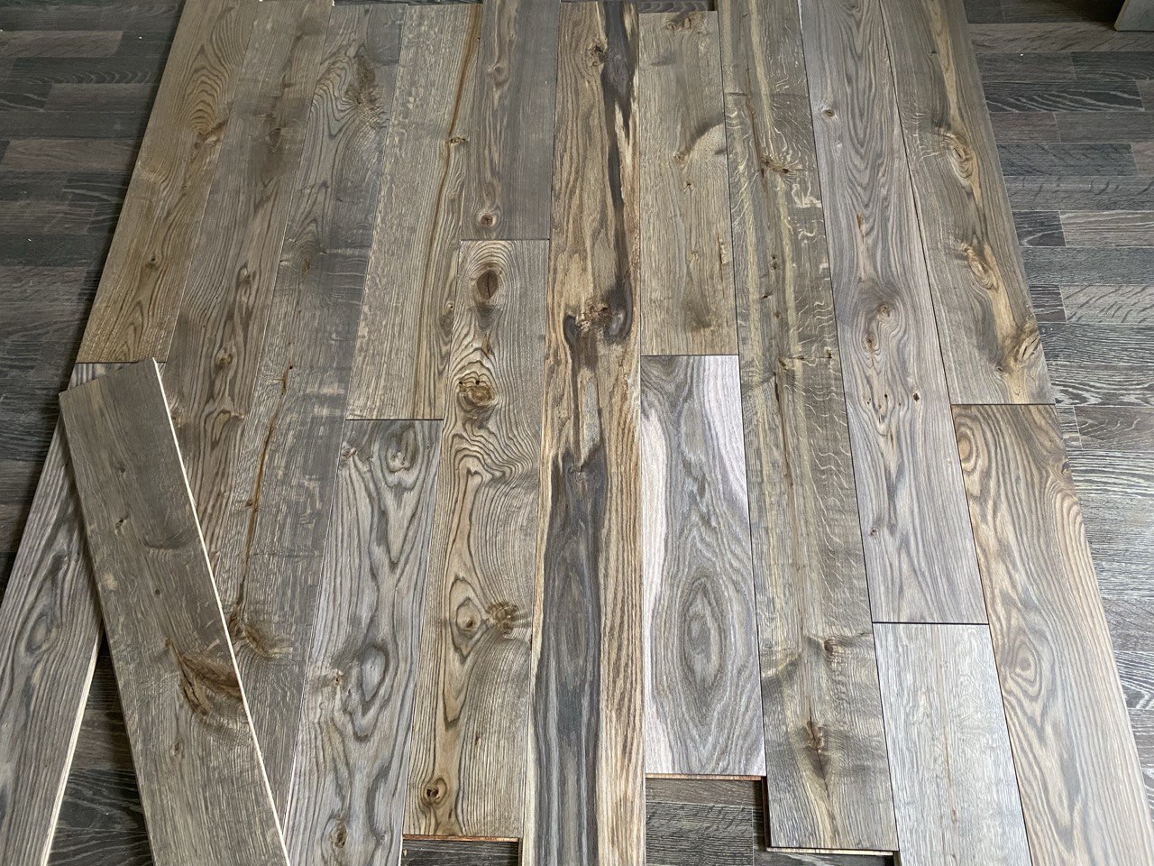 Инженерная доска Eparket Дуб Old селект браш лак 600-1500×130×15